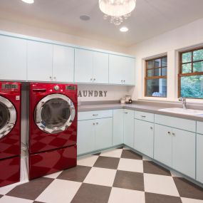 Northland Cabinets, Inc, Orono, MN Remodel - Laundry Room Organization Cabinets