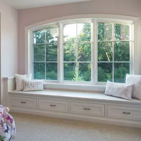 Northland Cabinets, Inc, Edina, MN Remodel - Children's Room Window Nook