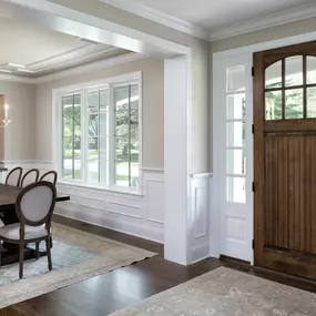 Northland Cabinets, Inc, Edina, MN Remodel - Entry way and Dining Room