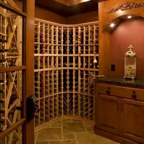 Northland Cabinets, Inc, Maple Grove, MN Custom Wine Cellar