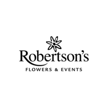 Logo fra Robertson's Flowers & Events