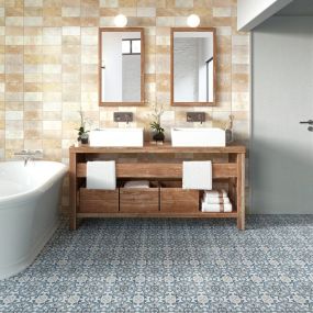 With patterned tile you can stun your guests in an instant and have that statement piece you always wanted. Available in a variety of art deco styles, micro-florals and even geometric designs, you can’t help but be inspired by patterned tiles!