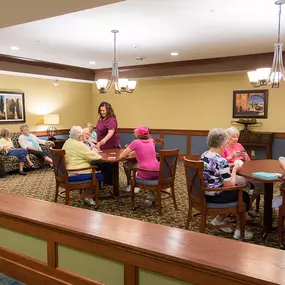 Eagan Pointe is the perfect place to call home, offering senior living with elegance and grace. Nestled in the heart of Eagan, we provide a warm and inviting atmosphere.