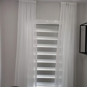 blinds and curtains