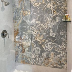 Grey Shower Panel