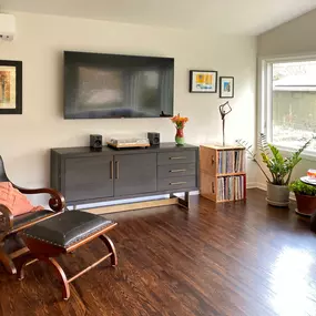 Expanded Screened Porch area to create a Private Yoga Room