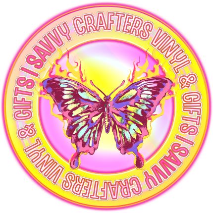 Logo from Savvy Crafters Vinyl and DTF Transfers