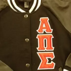 Apparel with Greek Letters