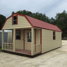 Lofted Barn Cabin Metal Shed Storage Building Gainesville, FL