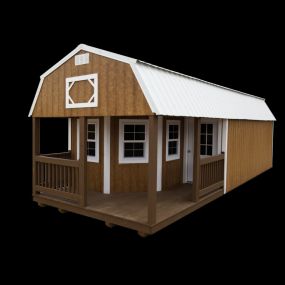 Wooden Cabin Deluxe Lofted Barn Cabin