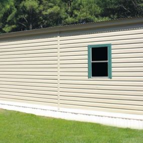 Double Wide Metal Shed Storage Building Gainesville, FL