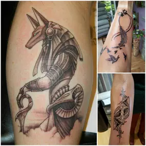 tatouage Anubis In'k