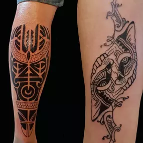 Motif polynésien