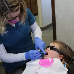 We take pride in helping children have good oral hygiene for life by providing a comfortable, fun environment for their exams.