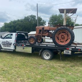 Stuck on the side of the road? Call for a tow!