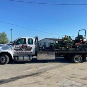 Stuck on the side of the road? Call for a tow!