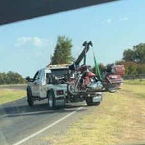 Stuck on the side of the road? Call for a tow!