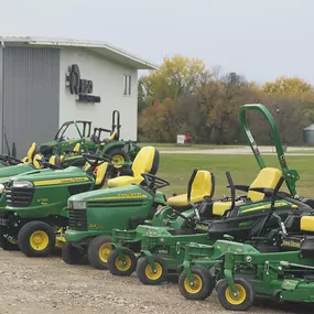 John Deere equipment at RDO Equipment Co. in Ada, MN