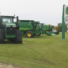 John Deere equipment at RDO Equipment Co. in Ada, MN