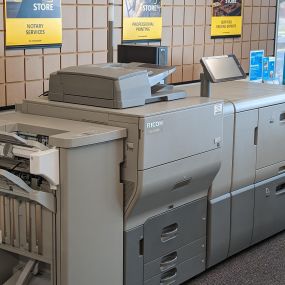 Our new print station offers unparalleled color reproduction.