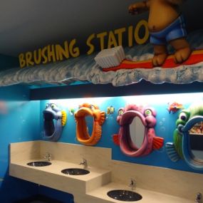 Tender Care Pediatric Dentistry Brushing Station