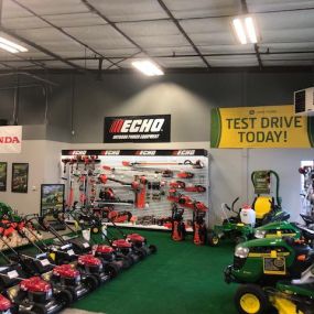 Store showroom at RDO Equipment Co. in Watsonville, CA