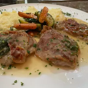 Veal Saltimbocc