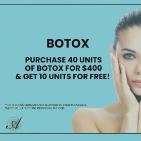 It’s Botox Bonus Time at Modesto Aesthetics and Laser! Are you ready to refresh your look for summer? Get those smooth, youthful vibes with our expert care and unbeatable prices. Hurry in, as this offer won’t last long!  Book your appointment today and let us help you shine with confidence!