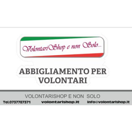 Logotyp från Volontari Shop e Non Solo