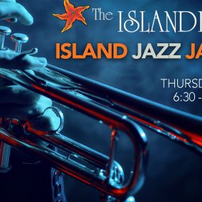 Join us for Island Jazz Jam every Thursday evening from 6:30 - 9:30. Call (561) 842-8282 for reservations.