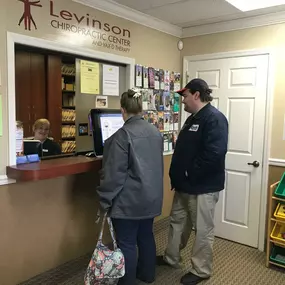 Levinson Chiropractic Reception