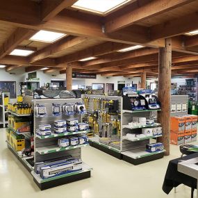 Parts Displays in Showroom at RDO Equipment Co. in Hermiston, OR