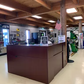 Reception Desk at RDO Equipment Co. in Hermiston, OR