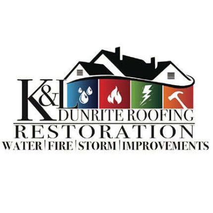 Logotyp från K&L Dunrite Roofing and Restoration