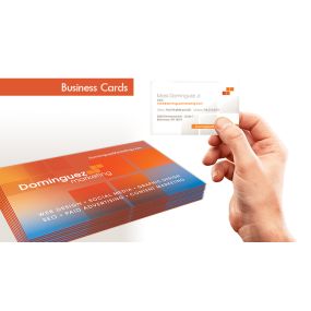Dominguez Marketing Business Card Design