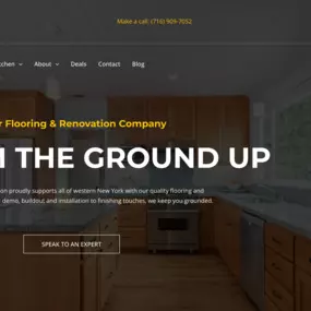 Modern Flooring & Renovations Website Design & Development