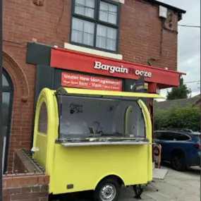 Takeaway hot drinks and food now available.