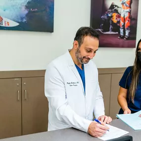 Dr. Rojeh Melikian, M.D., is an award-winning orthopedic surgeon in California, practicing minimally invasive and non-invasive spine surgery. If you're suffering from a herniated disc, degenerative spine disease, or any other spinal health concerns, contact us today at (424) 301-8335.