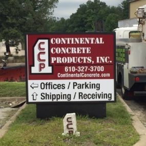 Continential Concrete Products, Inc. 
610-327-3700
continentalconcrete.com