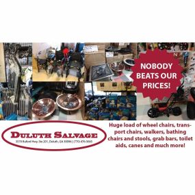 Duluth Salvage nobody beats our prices!