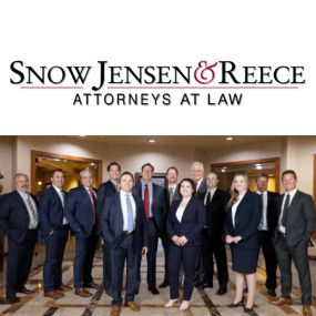 Attorneys and staff at Snow Jensen & Reece, P.C.