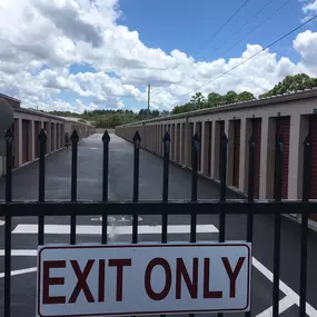Ample Storage Melbourne FL Security Gate