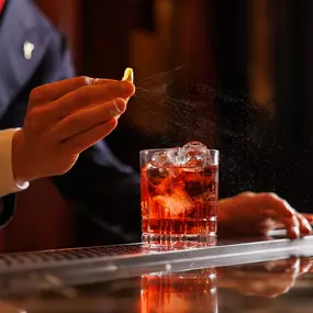 Negroni Cocktail at Principe Bar