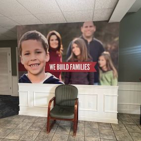 Front lobby at the Necco Bowling Green office.