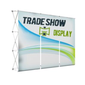 4 Panel Trade Show Display – Straight