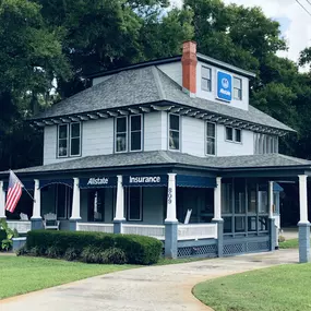 Allstate DeLand  - 809 N Woodland Blvd DeLand FL 32720  -  Historic 1908 Building houses Allstate Insurance