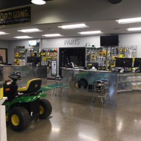 Store Lobby at RDO Equipment Co. in Washburn, ND