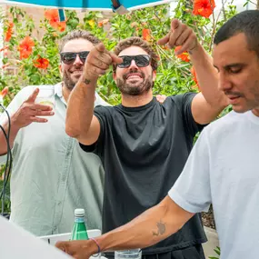 Brody Jenner DJ'ing at Pool House