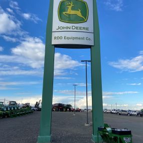 John Deere Equipment Sign at RDO Equipment Co. in Pasco, WA