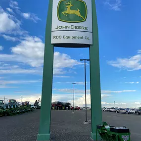 John Deere Equipment Sign at RDO Equipment Co. in Pasco, WA